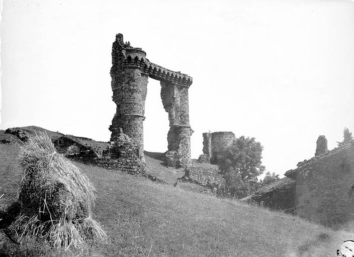 photo pour Ruines du chÃ¢teau et terrain qui entoure ces ruines