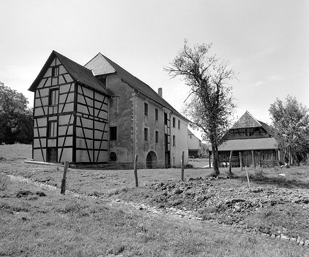 photo pour moulin Ã  farine, actuellement musÃ©e du Moulin de Courtelevant
