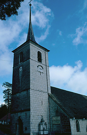 photo pour Eglise du Bizot (Ã  l' exclusion du clocher moderne)
