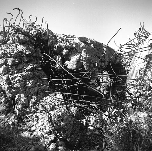 photo pour position dite avant-poste de la Croix de Cougoule, du secteur fortifiÃ© frontalier