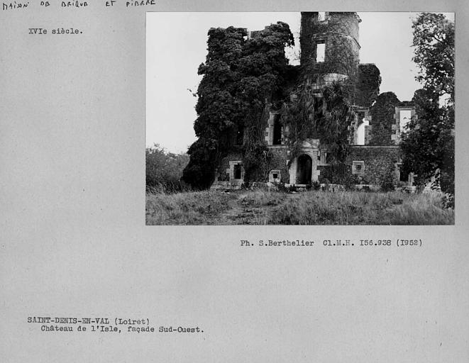 photo pour Ruines du chÃ¢teau de l'Isle