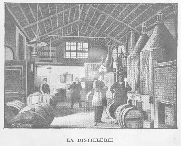 photo pour Distillerie Thibault Bisseuil, puis HÃ©riard Elie et Cie, actuellement A. Hardy et Cie