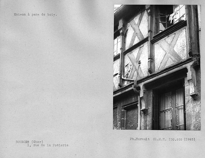 photo pour Maison 1 rue de la PoÃ«lerie 17 rue Mirebeau