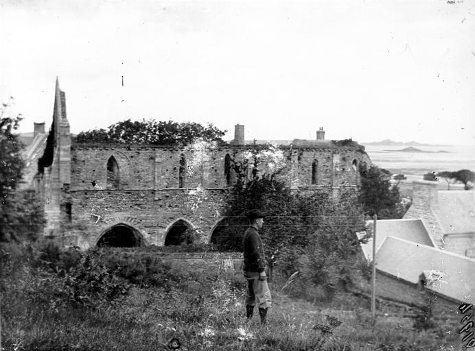 photo pour Ruines de l'abbaye de Beauport