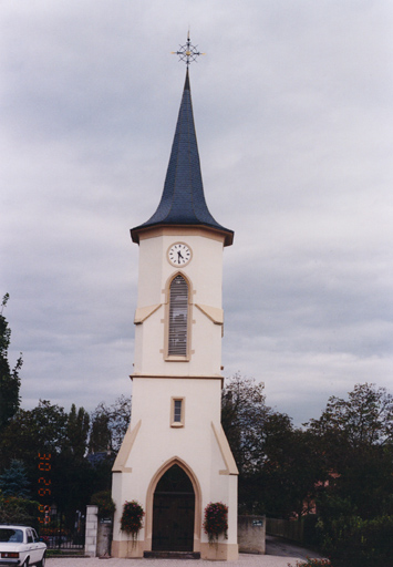 photo pour Eglise paroissiale Saint-Alphonse (vestiges : clocher-porche)